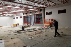 AutoZone storefront glass in Richmond, VA – CBE Glass commercial glass project, photo 1