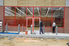 AutoZone storefront glass in Richmond, VA – CBE Glass commercial glass project, photo 10