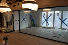 Office glass partitions in Bethesda, MD – CBE Glass commercial glass project, photo 6