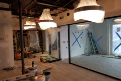 Office glass partitions in Bethesda, MD – CBE Glass commercial glass project, photo 8