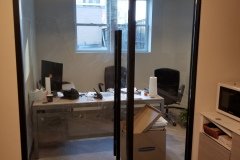 Office glass partitions in Bethesda, MD – CBE Glass commercial glass project, photo 13