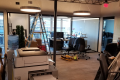 Office glass partitions in Bethesda, MD – CBE Glass commercial glass project, photo 17