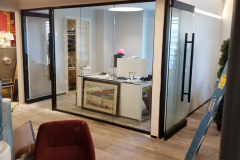Office glass partitions in Bethesda, MD – CBE Glass commercial glass project, photo 18