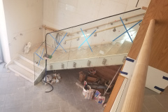 Capitol East frameless glass railing in Washington, DC – CBE Glass commercial glass project, photo 1