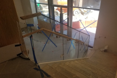 Capitol East frameless glass railing in Washington, DC – CBE Glass commercial glass project, photo 5