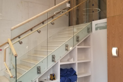 Capitol East frameless glass railing in Washington, DC – CBE Glass commercial glass project, photo 13