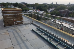 Capitol East frameless glass railing in Washington, DC – CBE Glass commercial glass project, photo 18