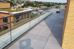 Capitol East frameless glass railing in Washington, DC – CBE Glass commercial glass project, photo 19