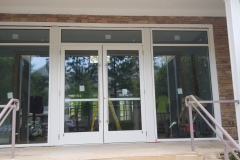 Commercial storefront glass in Columbia, MD – CBE Glass commercial glass project, photo 1