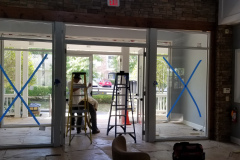Commercial storefront glass in Columbia, MD – CBE Glass commercial glass project, photo 2
