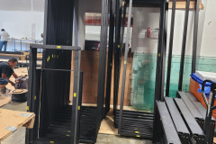 Cortland project glass fabrication – CBE Glass commercial glass project, photo 3