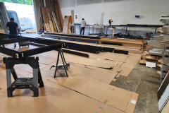 Cortland project glass fabrication – CBE Glass commercial glass project, photo 4