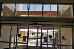 CVS storefront and automatic doors – CBE Glass commercial glass project, photo 19