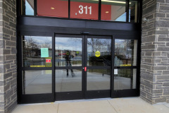 CVS storefront and automatic doors – CBE Glass commercial glass project, photo 39
