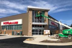 CVS storefront and automatic doors – CBE Glass commercial glass project, photo 28