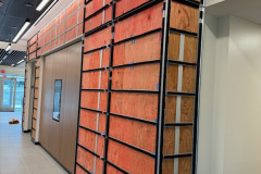Davis project interior panels – CBE Glass commercial glass project, photo 5