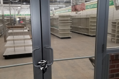 Dollar Tree storefront glass – CBE Glass commercial glass project, photo 2