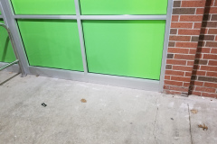 Dollar Tree storefront glass – CBE Glass commercial glass project, photo 6
