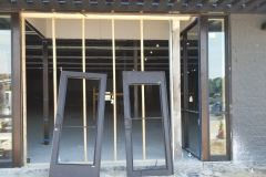 Harbor Freight storefront and entrance doors – CBE Glass commercial glass project, photo 1