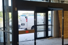 Harbor Freight storefront and entrance doors – CBE Glass commercial glass project, photo 3