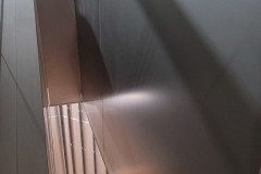 INOVA hospital panels and glass stair guards in Northern Virginia – CBE Glass commercial glass project, photo 2