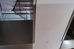 INOVA hospital panels and glass stair guards in Northern Virginia – CBE Glass commercial glass project, photo 6