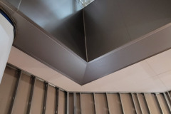 INOVA hospital panels and glass stair guards in Northern Virginia – CBE Glass commercial glass project, photo 8
