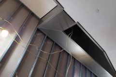 INOVA hospital panels and glass stair guards in Northern Virginia – CBE Glass commercial glass project, photo 9
