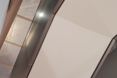 INOVA hospital panels and glass stair guards in Northern Virginia – CBE Glass commercial glass project, photo 10