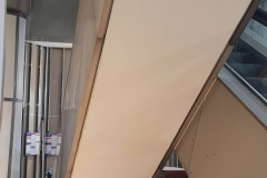 INOVA hospital panels and glass stair guards in Northern Virginia – CBE Glass commercial glass project, photo 11