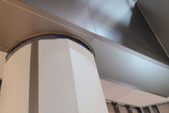 INOVA hospital panels and glass stair guards in Northern Virginia – CBE Glass commercial glass project, photo 21