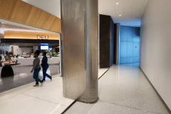 INOVA hospital panels and glass stair guards in Northern Virginia – CBE Glass commercial glass project, photo 25