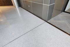 INOVA hospital panels and glass stair guards in Northern Virginia – CBE Glass commercial glass project, photo 29