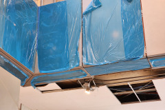 INOVA hospital panels and glass stair guards in Northern Virginia – CBE Glass commercial glass project, photo 30