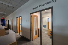 INOVA medical office storefront and interior glass in Northern Virginia – CBE Glass commercial glass project, photo 29
