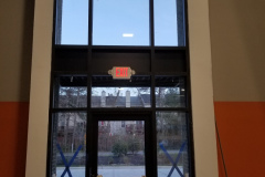 M&F building storefront and interior glass – CBE Glass commercial glass project, photo 3