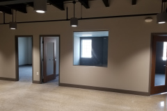 M&F building storefront and interior glass – CBE Glass commercial glass project, photo 6