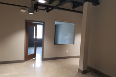 M&F building storefront and interior glass – CBE Glass commercial glass project, photo 7