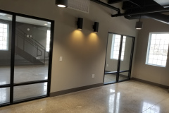 M&F building storefront and interior glass – CBE Glass commercial glass project, photo 9