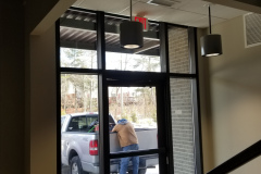 M&F building storefront and interior glass – CBE Glass commercial glass project, photo 10