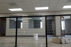 M&F building storefront and interior glass – CBE Glass commercial glass project, photo 13