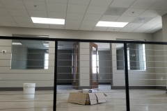 M&F building storefront and interior glass – CBE Glass commercial glass project, photo 14