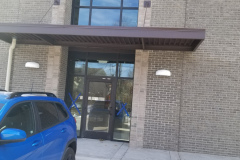 M&F building storefront and interior glass – CBE Glass commercial glass project, photo 18
