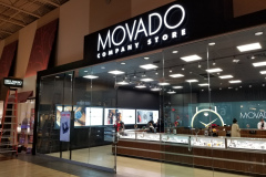 Movado Company Store storefront glass – CBE Glass commercial glass project, photo 5