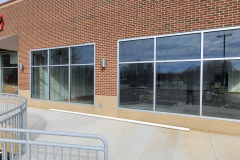 Reston retail storefront windows in Reston, VA – CBE Glass commercial glass project, photo 3