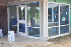 Retirement home entrances and windows in Beltsville, MD – CBE Glass commercial glass project, photo 4