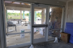 Retirement home entrances and windows in Beltsville, MD – CBE Glass commercial glass project, photo 2