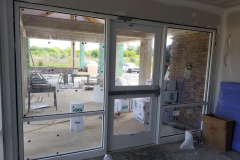 Retirement home entrances and windows in Beltsville, MD – CBE Glass commercial glass project, photo 3