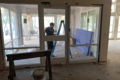 Retirement home entrances and windows in Beltsville, MD – CBE Glass commercial glass project, photo 6