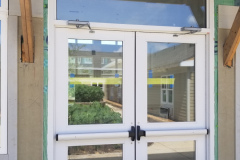Retirement home entrances and windows in Beltsville, MD – CBE Glass commercial glass project, photo 8